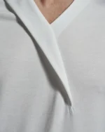 Slim Fit V-Neck with Lapel Inserts
