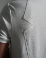 Slim Fit V-Neck with Lapel Inserts