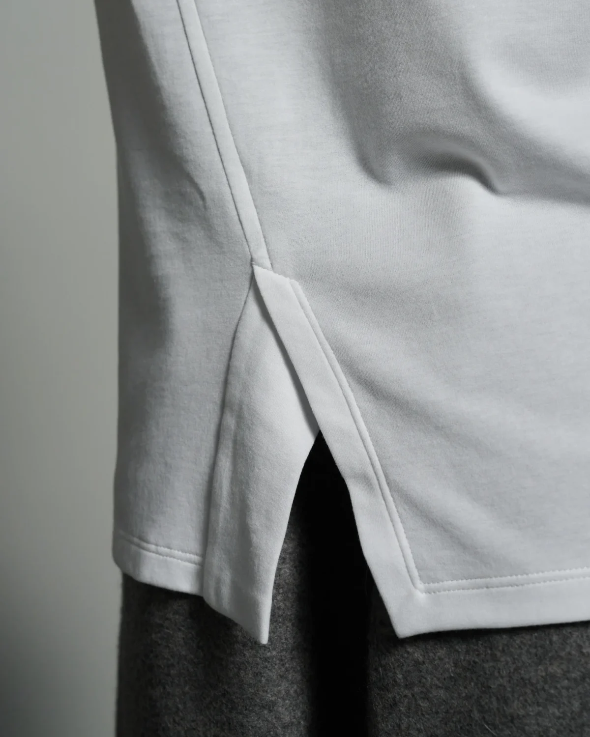 Slim Fit V-Neck with Lapel Inserts
