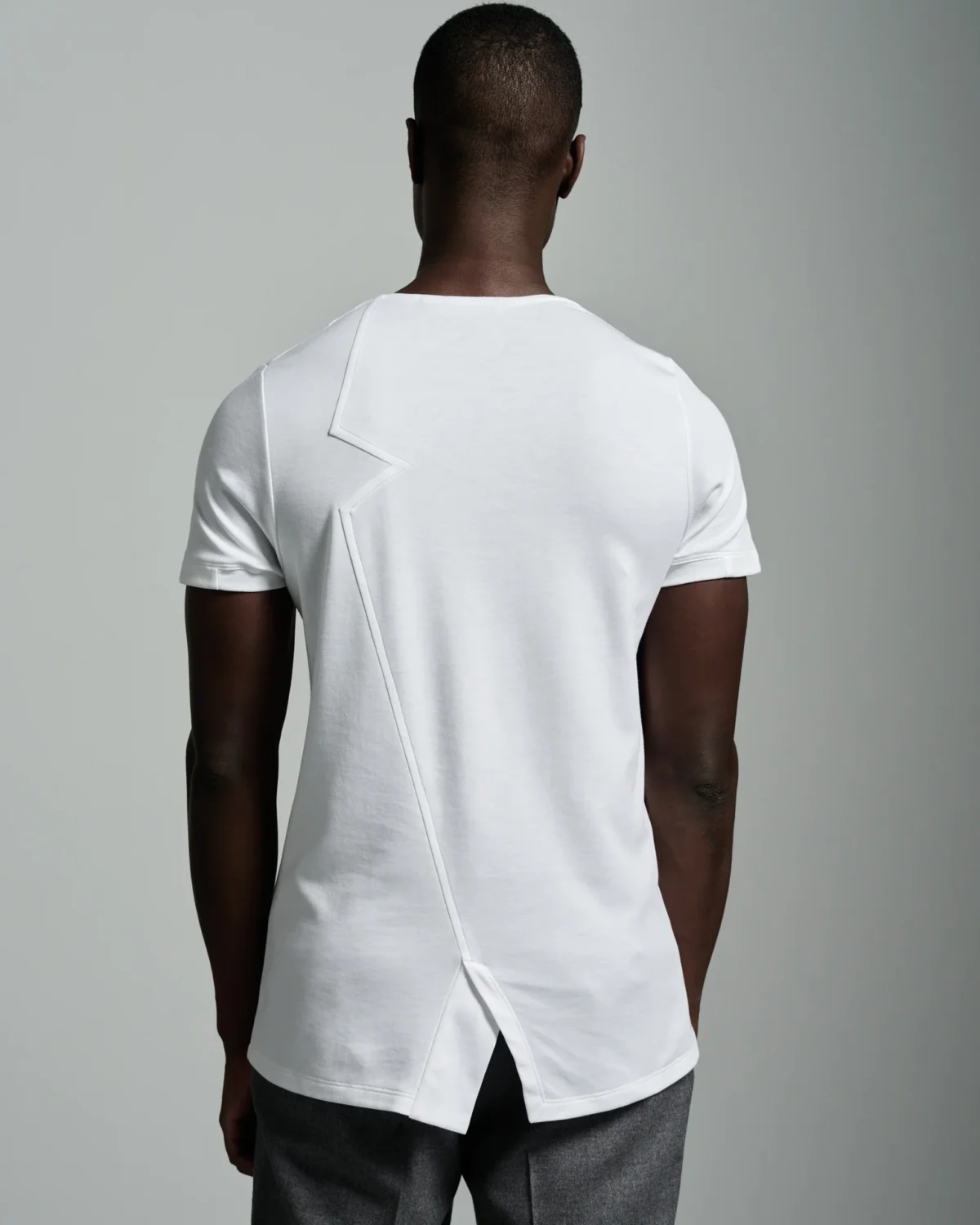 V-neck with Criss-Cross Neck Tie