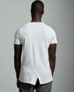 V-neck with Criss-Cross Neck Tie