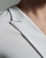 V-neck with Double Peak Lapels