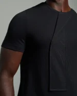 Crew Neck with Necktie Twist
