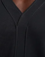 Slim Fit Crew Narrow Applique T-Shirt with Contrasting Stitch